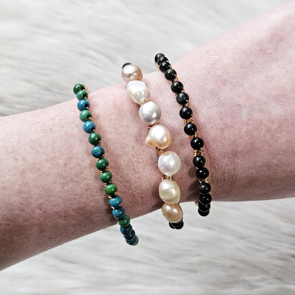 Handcrafted Gemstone Bracelet